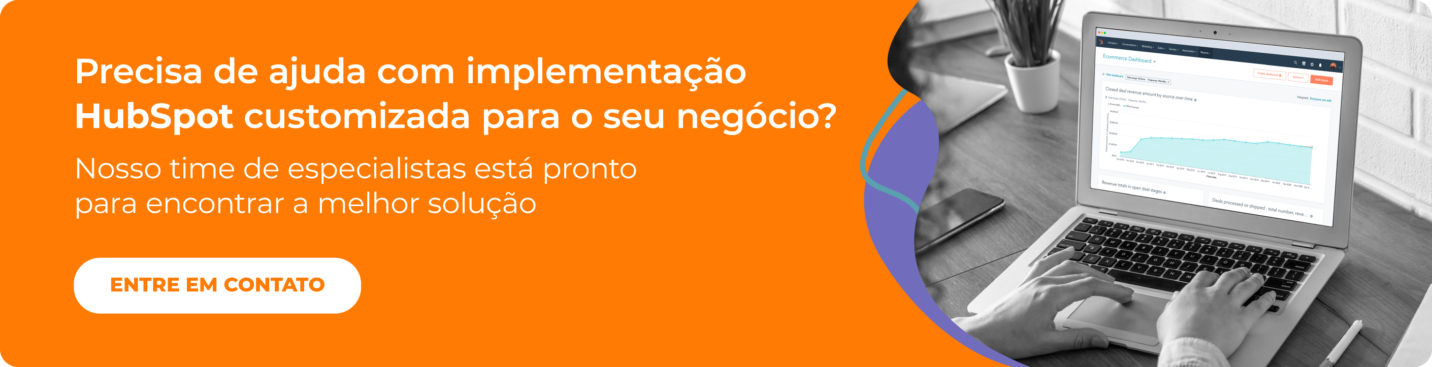 Implementação HubSpot customizada com especialistas